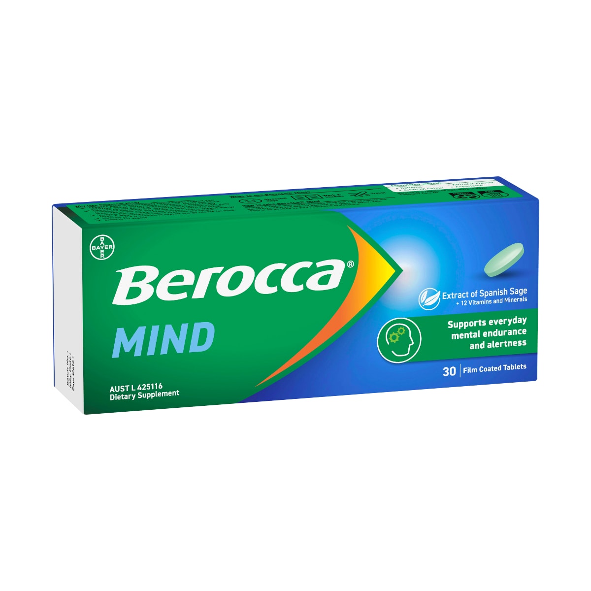 Berocca Mind Film Coated tablets