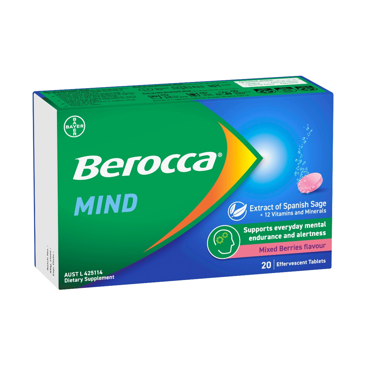 Berocca Mind Mixed Berries