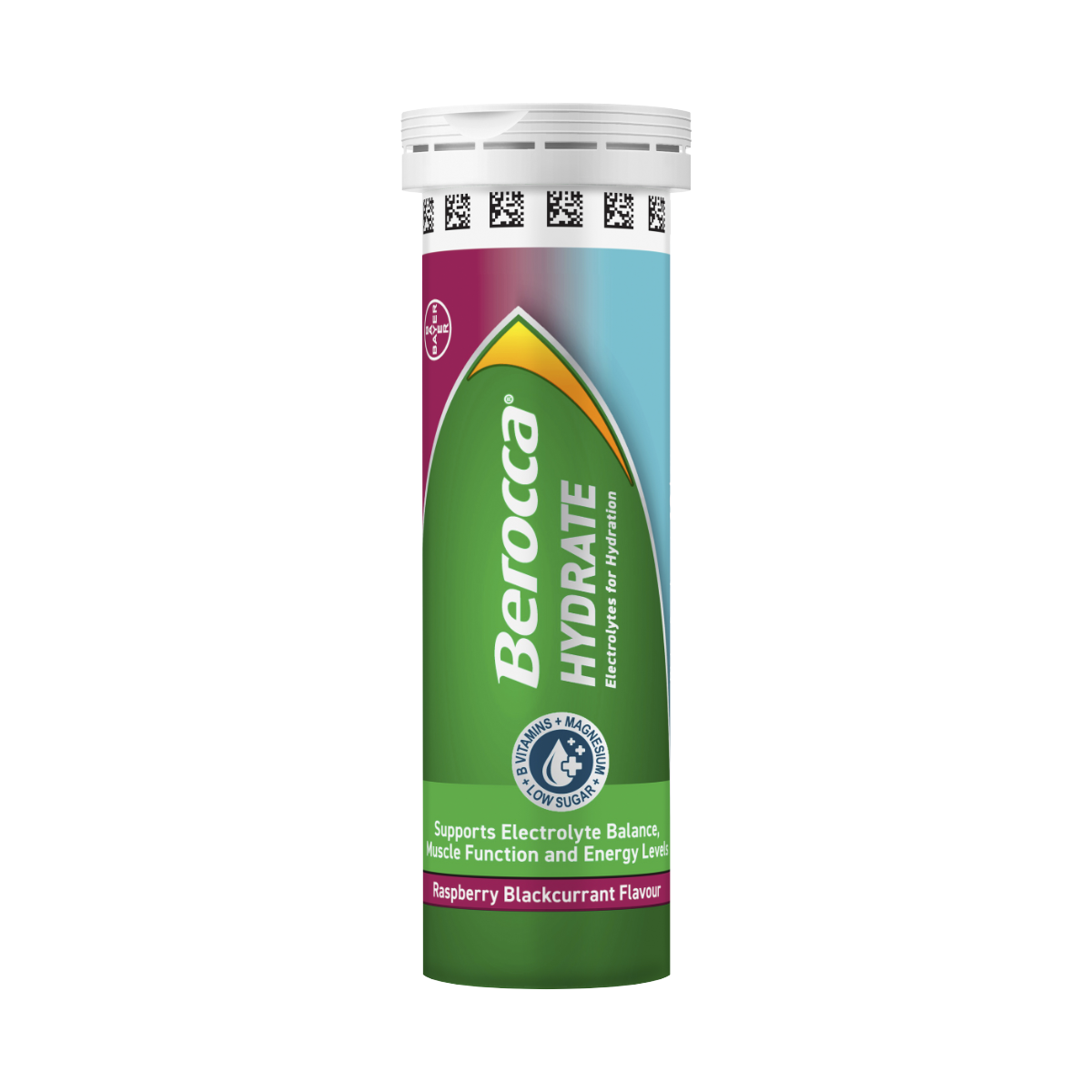Berocca Hydrate Raspberry Blackcurrant Effervescent Tablets