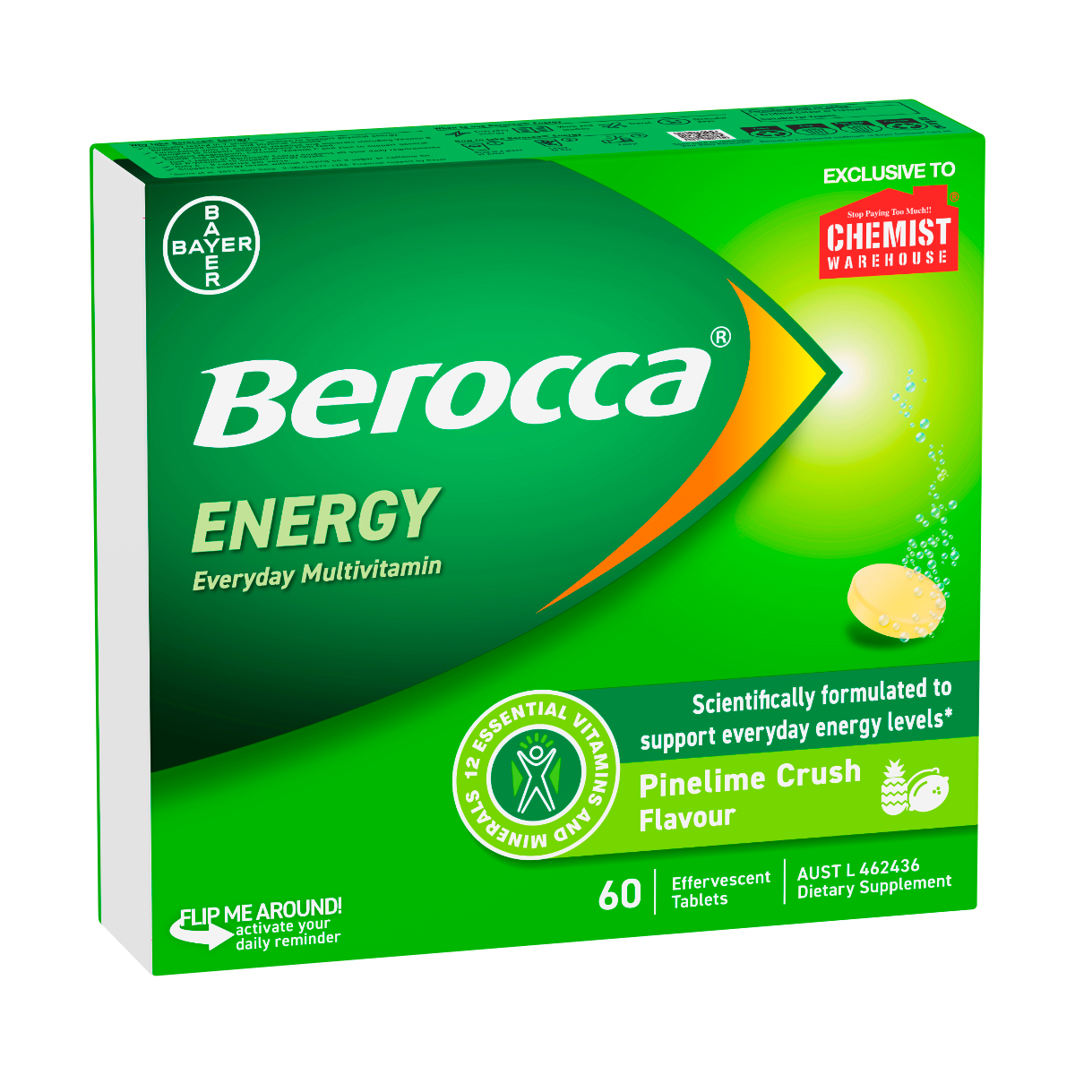 Berocca Energy Pinelime Crush